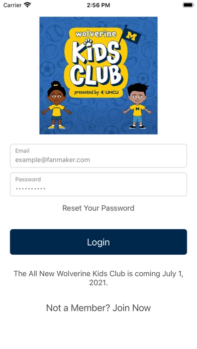 Wolverine Kids Club Screenshots