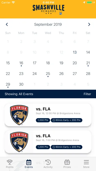 Nashville Predators Rewards স্ক্রিনশট