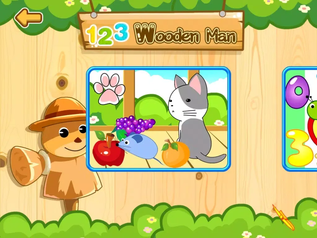 Capturas de tela do Landee Kids: 123 Wooden Man iPad 