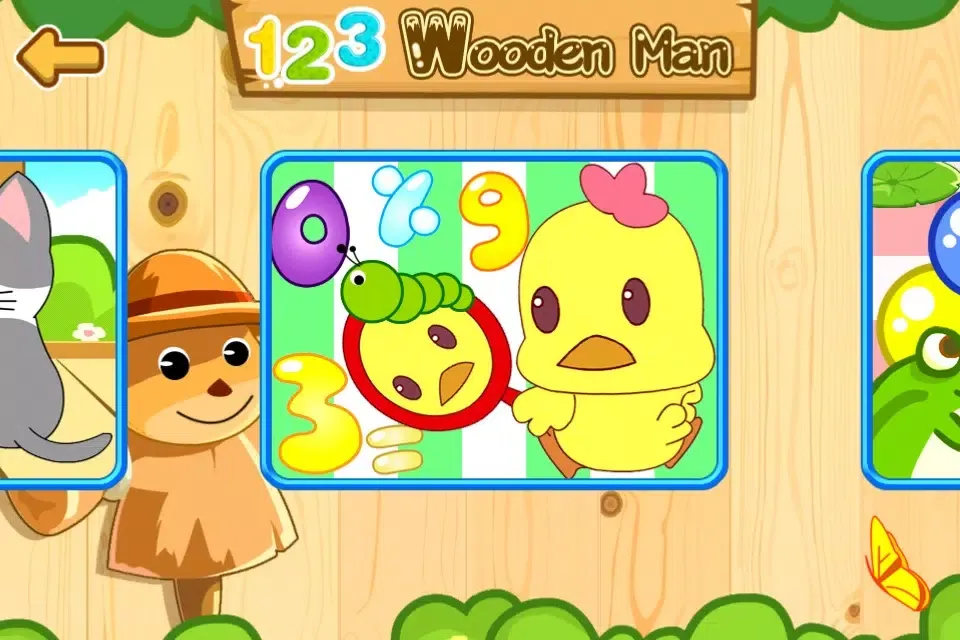 Capturas de tela do Landee Kids: 123 Wooden Man