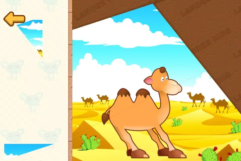 Tangkapan layar Landee Kids:Animal Puzzle for Toddlers and Tots