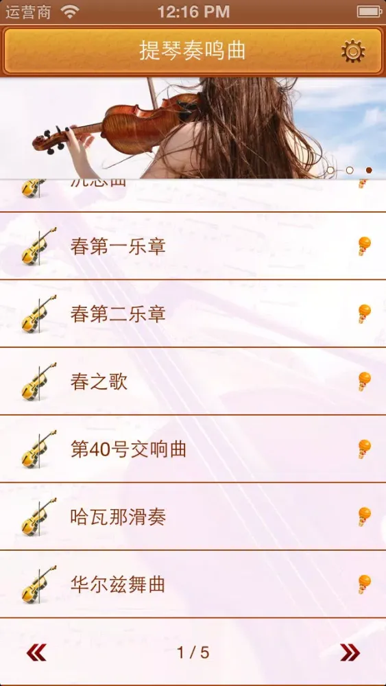 轻音乐系列之提琴协奏曲 스크린샷