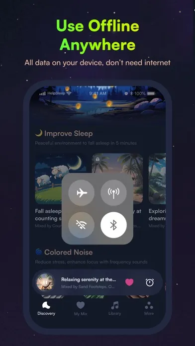 Capturas de pantalla de HelpSleep: Sleep relax music