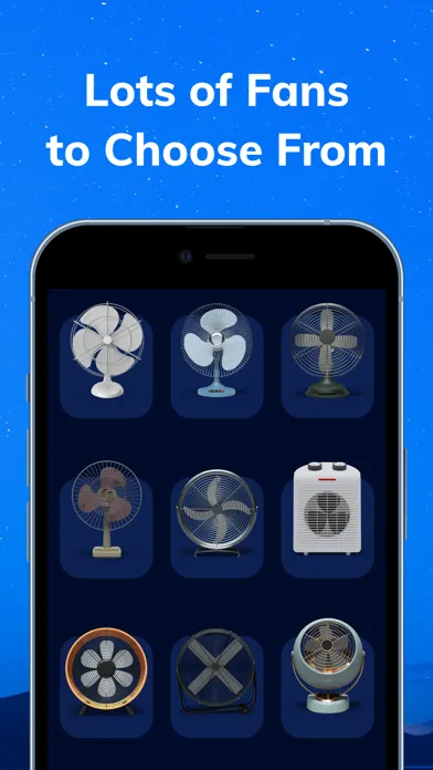ภาพหน้าจอของ Fan Noise - white noise app