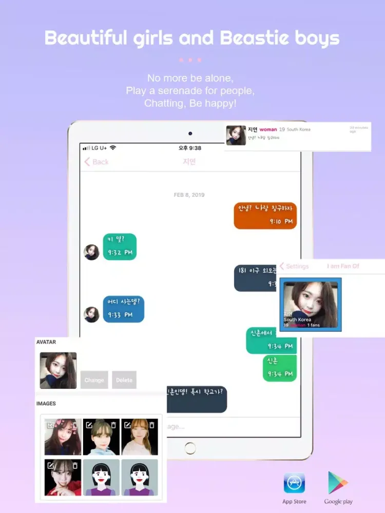 Capturas de tela do fanofbeauty - global buddy iPad 