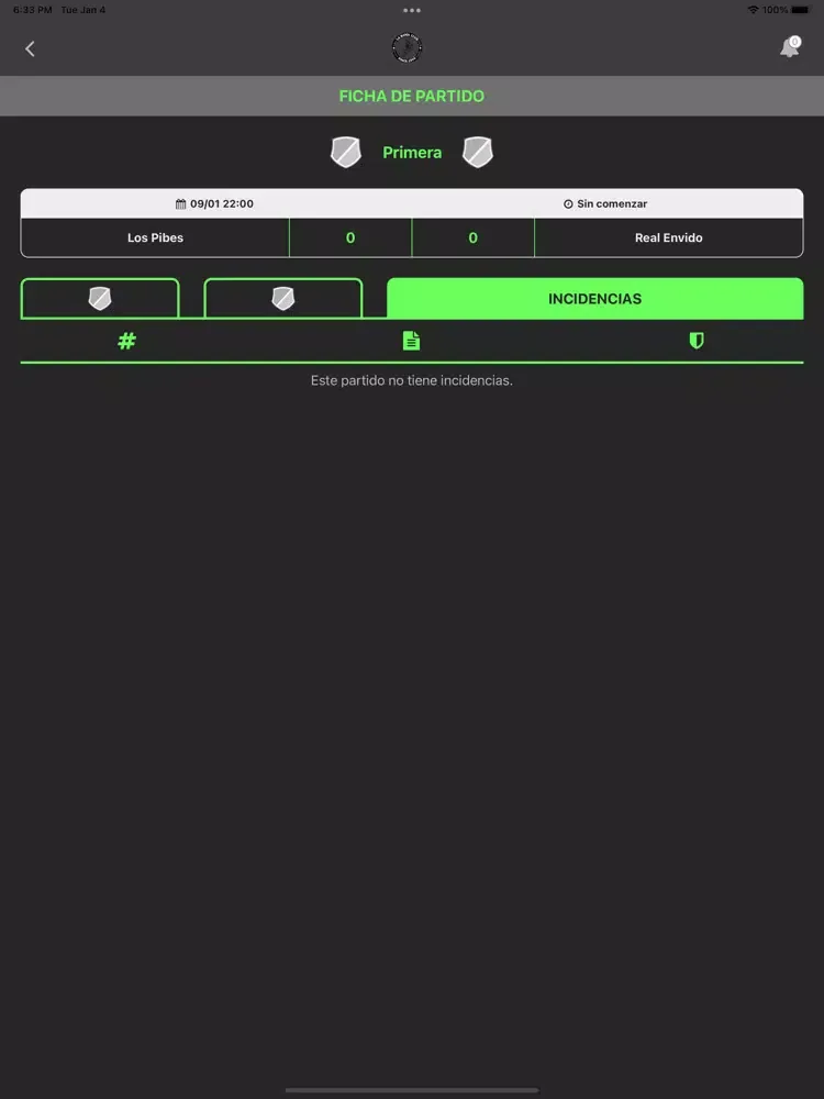 Ảnh chụp màn hình của La Rana Club iPad 
