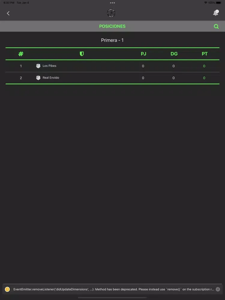 Ảnh chụp màn hình của La Rana Club iPad 