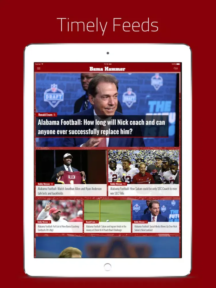 Bama Hammer iPad  Screenshots