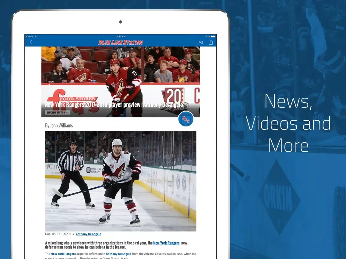 ภาพหน้าจอของ Blue Line Station iPad 