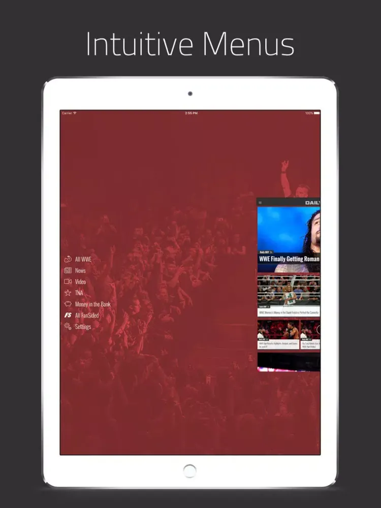 Screenshot di Daily DDT: News for WWE Fans iPad 