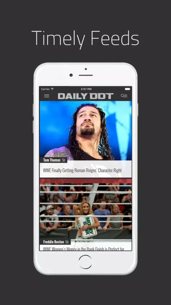Screenshot di Daily DDT: News for WWE Fans