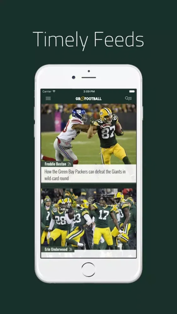 Tangkapan layar Green Bay Football