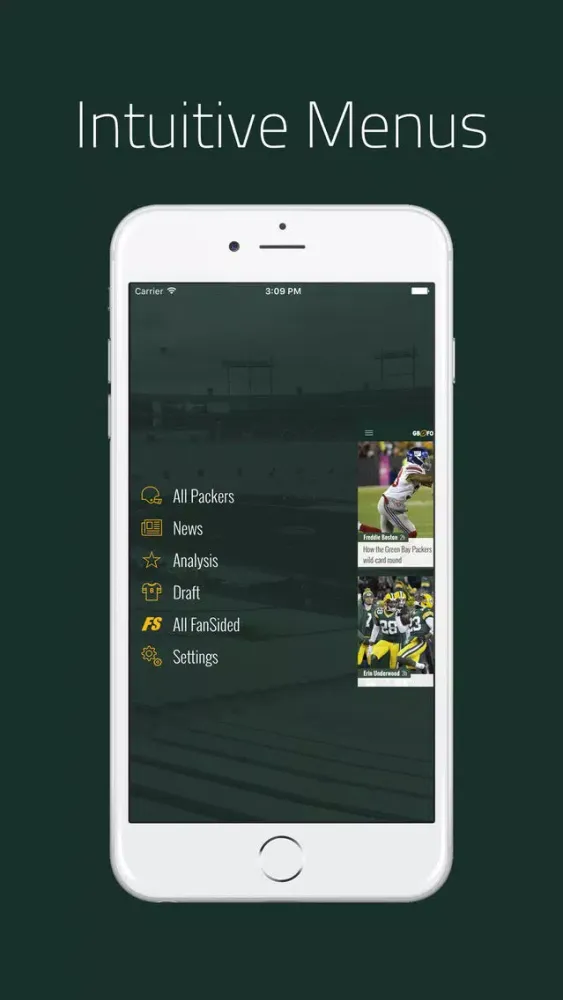 Tangkapan layar Green Bay Football