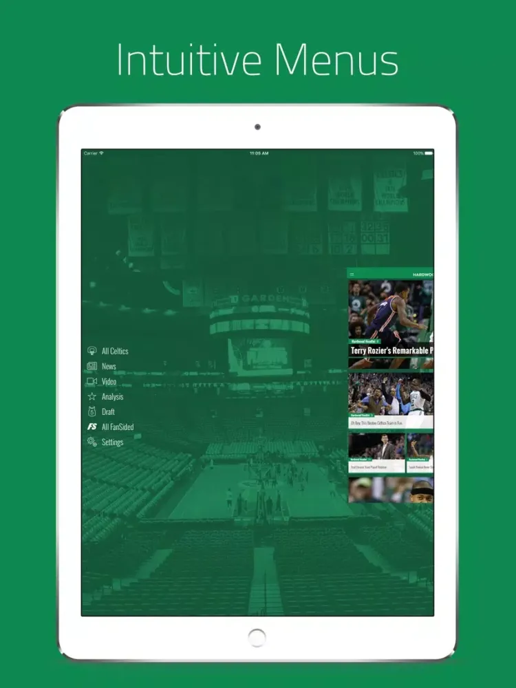 Hardwood Houdini from FanSided iPad 应用截图