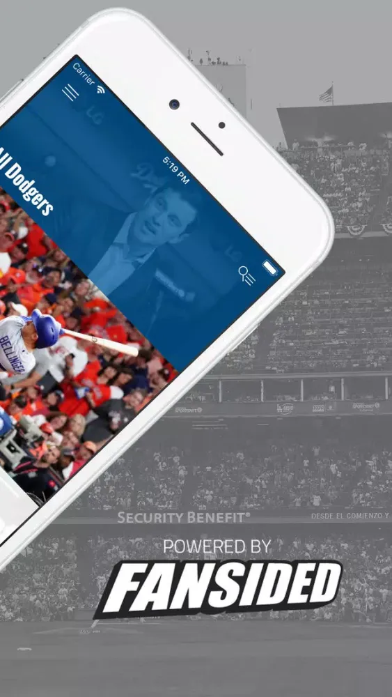 Capturas de tela do LA Baseball from FanSided