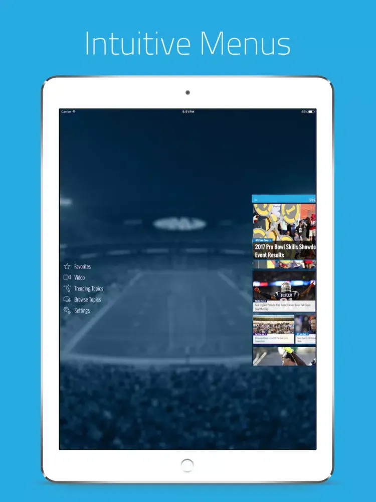 Ảnh chụp màn hình của Spin Zone from FanSided iPad 