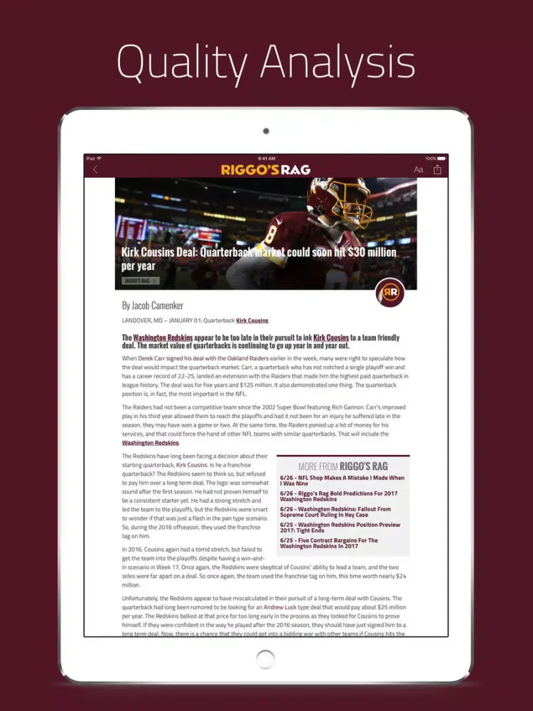 Zrzuty ekranu Riggo's Rag From FanSided iPad 