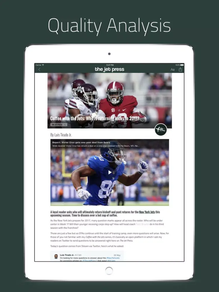 صور The Jet Press from FanSided iPad 