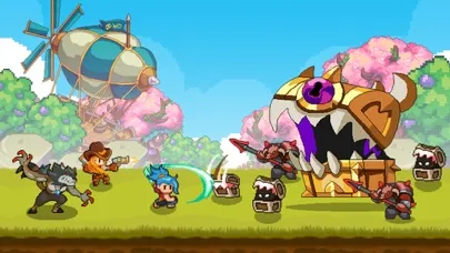 ภาพหน้าจอของ Guardian War: RPG Pixel Games