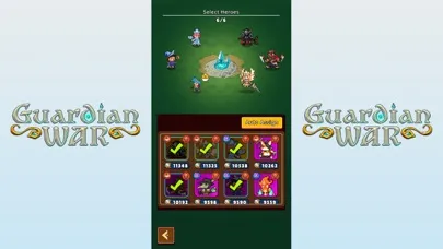 ภาพหน้าจอของ Guardian War: RPG Pixel Games
