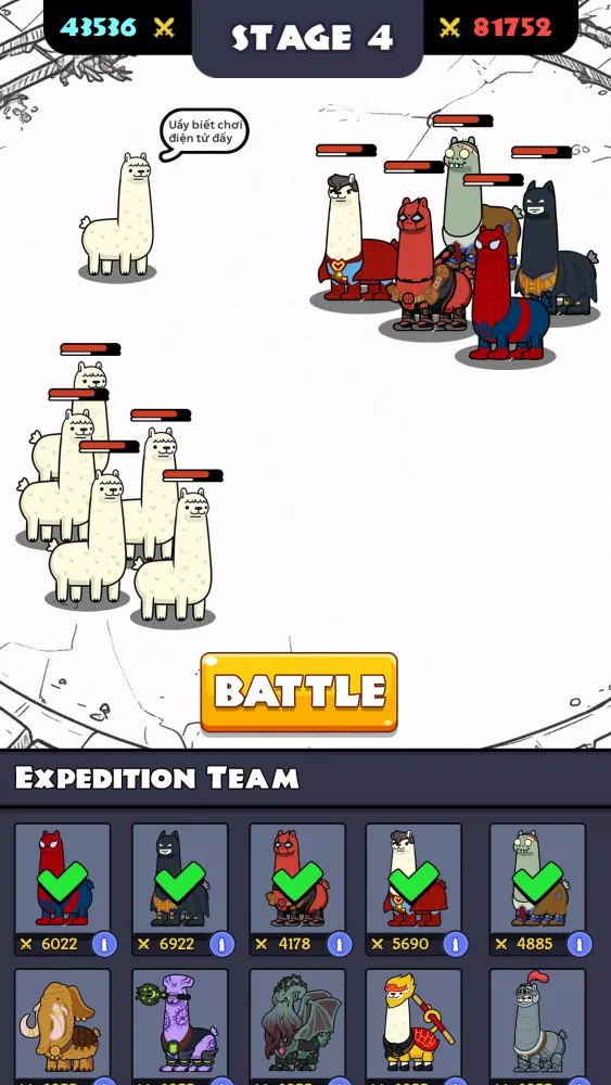 Mutant Llama Screenshots