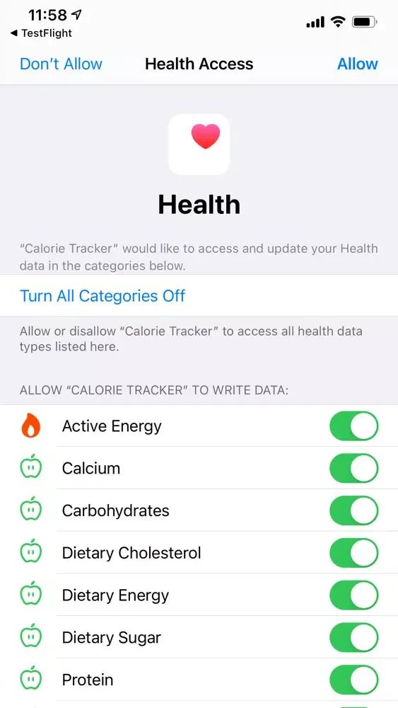 Calorie Tracker ٞ Ekran Görüntüleri