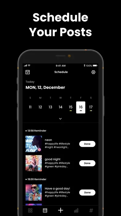 Tangkapan layar PrePlan - Preview Feed