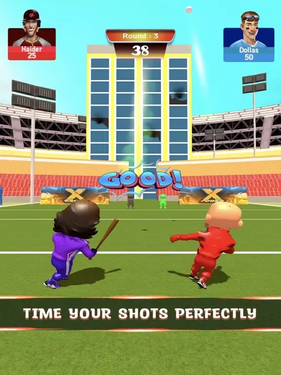 Скриншоты Baseball Home Run flick Stars iPad 