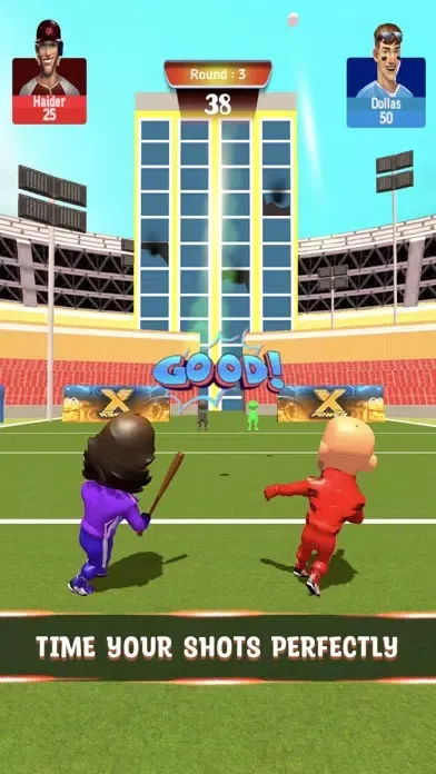 Скриншоты Baseball Home Run flick Stars