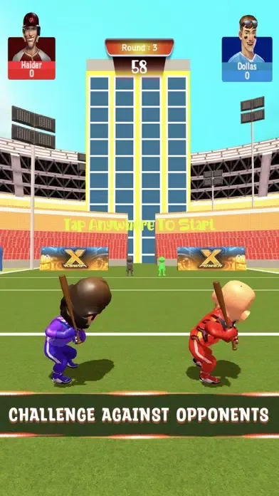 Скриншоты Baseball Home Run flick Stars