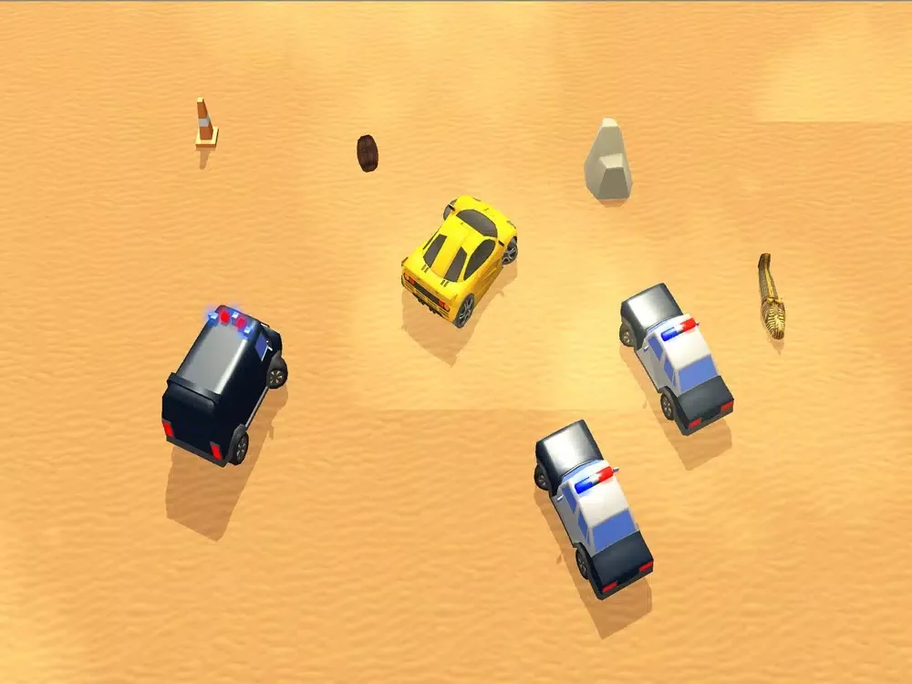 Zrzuty ekranu Endless Car Chase : Wanted Pro iPad 