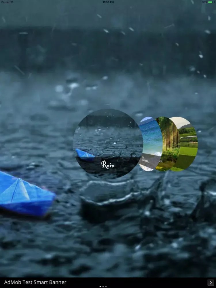 Capturas de pantalla de Ease - Relax with gentle sound iPad 