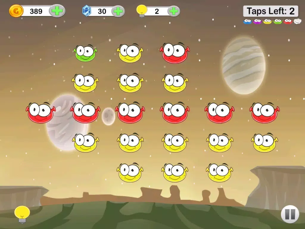 Alien Splat - Explosive Chain Reaction Puzzle Game iPad 應用截圖