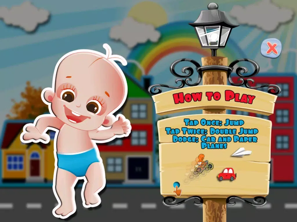 Capturas de pantalla de BMX Babies - Fun Bike Game for Boys and Girls iPad 
