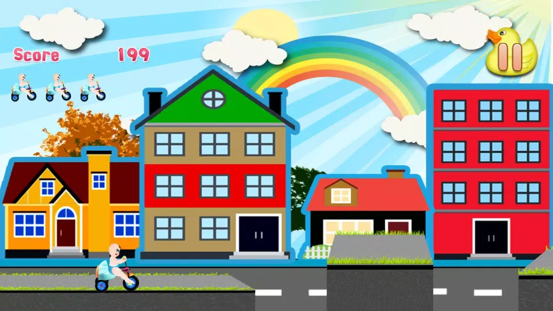 Capturas de pantalla de BMX Babies - Fun Bike Game for Boys and Girls