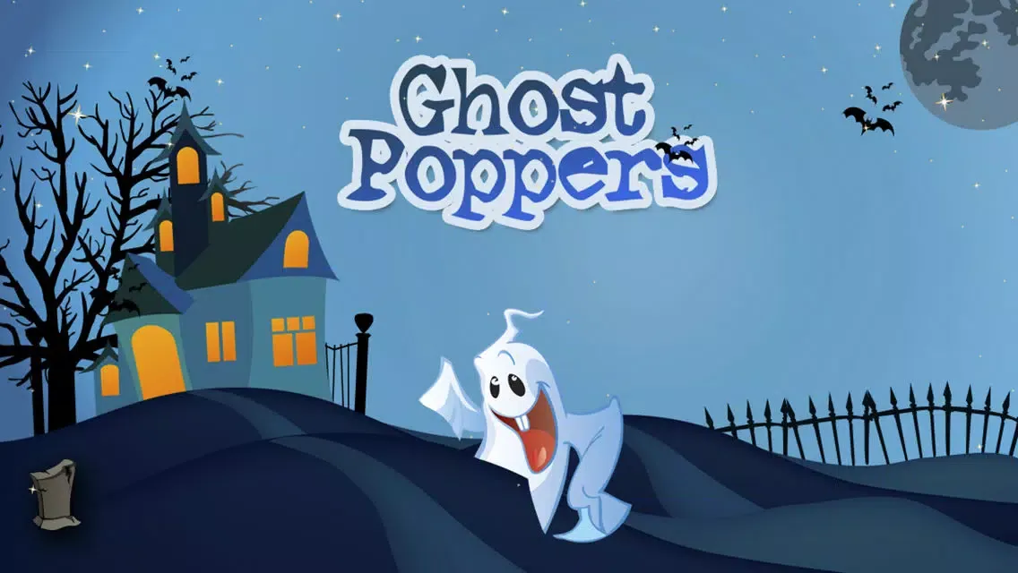 Ảnh chụp màn hình của Ghost Poppers - Spooky Chain Reaction Puzzle Game