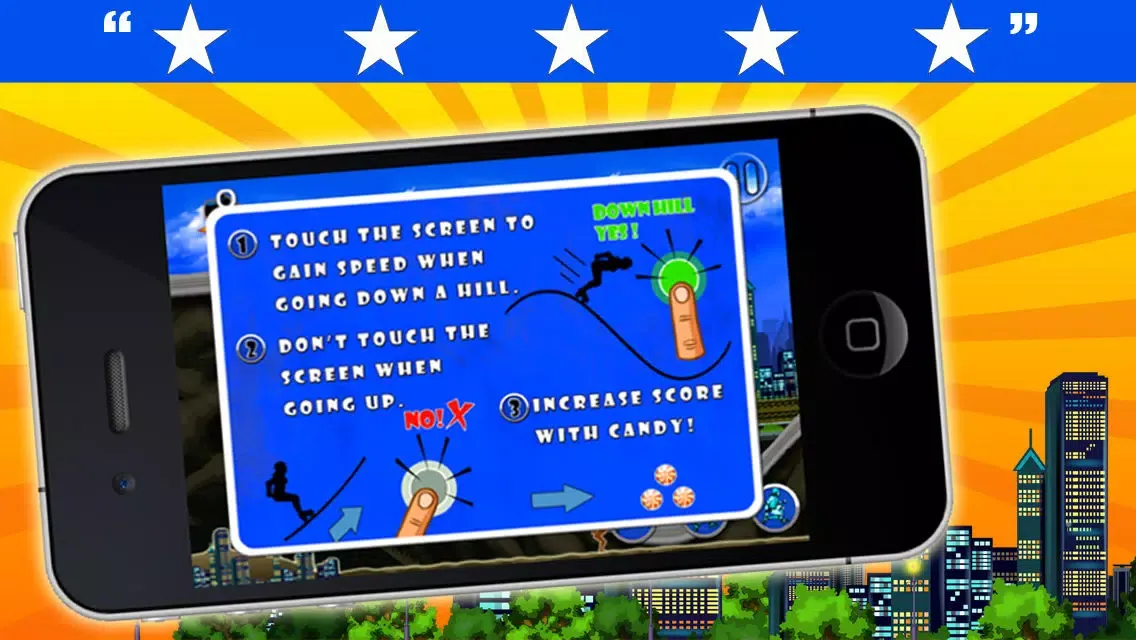 Скриншоты A Roller Derby Candy Dash - Free Downhill Racing Game