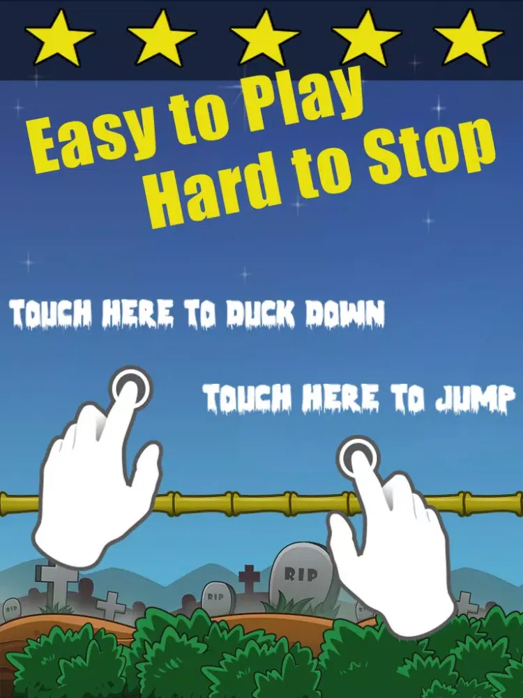 Zombie Ninja Attack - Escape the Angry Flying Zombie Heads iPad  স্ক্রিনশট