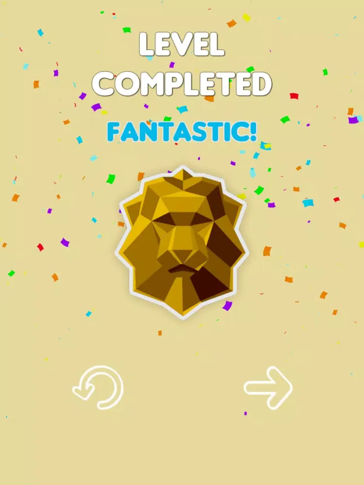 Tangram Fuzzy iPad  स्क्रीनशॉट