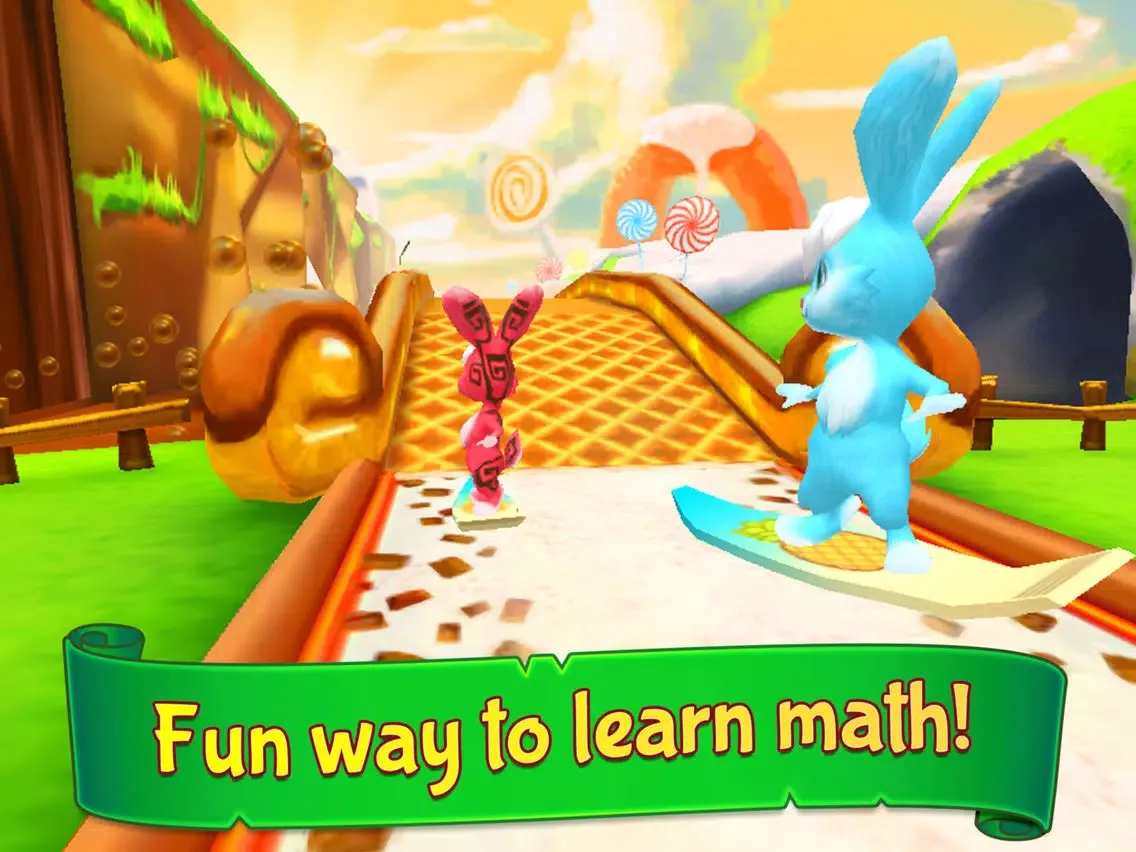 Captures d'écran de Wonder Bunny Math 2nd Gr iPad 