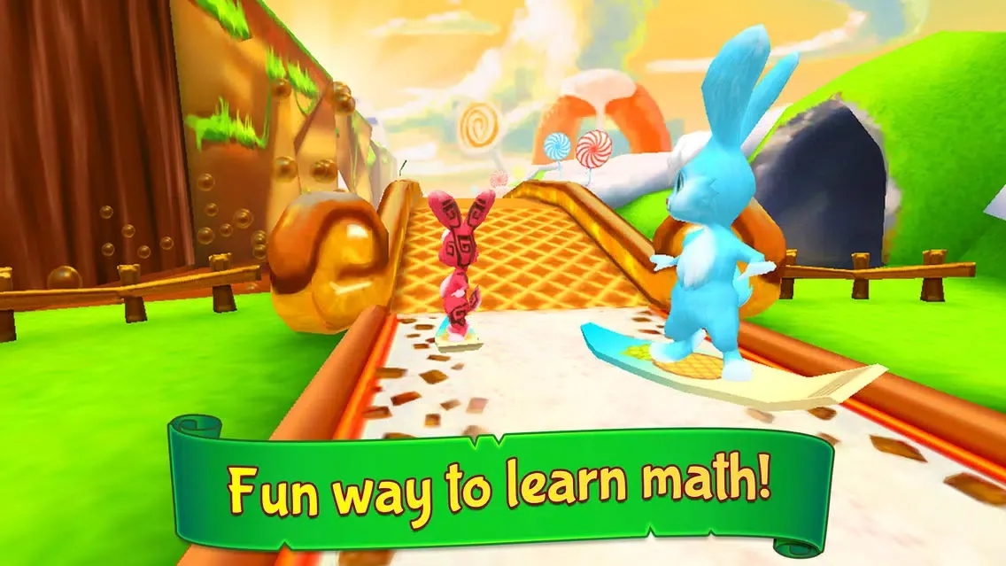 Captures d'écran de Wonder Bunny Math 2nd Gr
