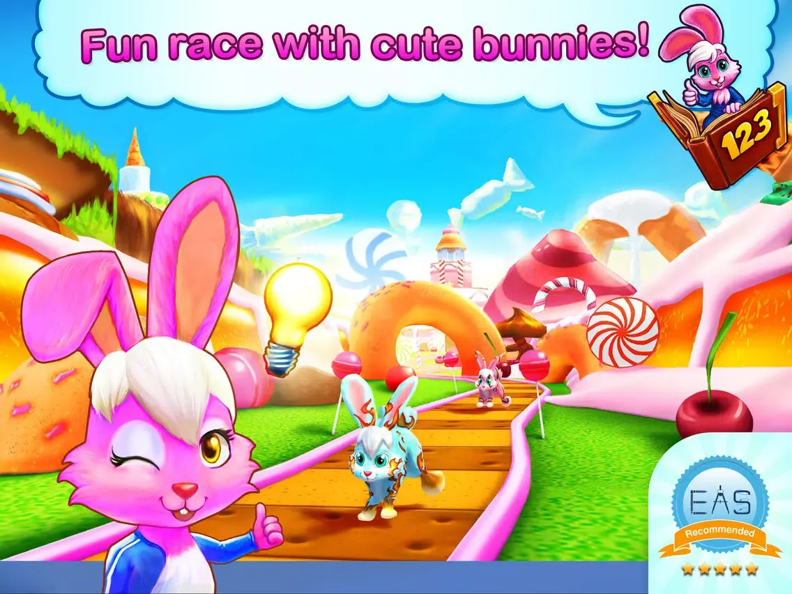 Скриншоты Wonder Bunny Math Race: 3rd Grade Advanced Learning App iPad 