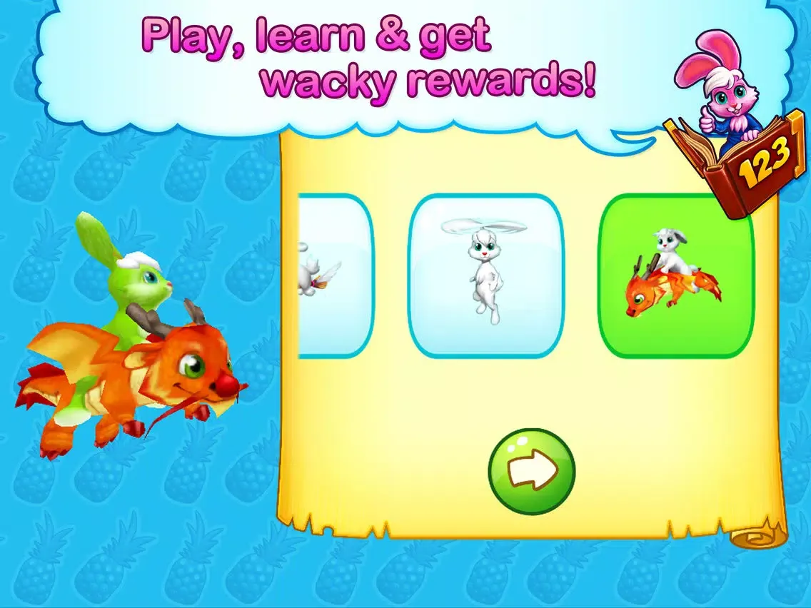 Скриншоты Wonder Bunny Math Race: 3rd Grade Advanced Learning App iPad 