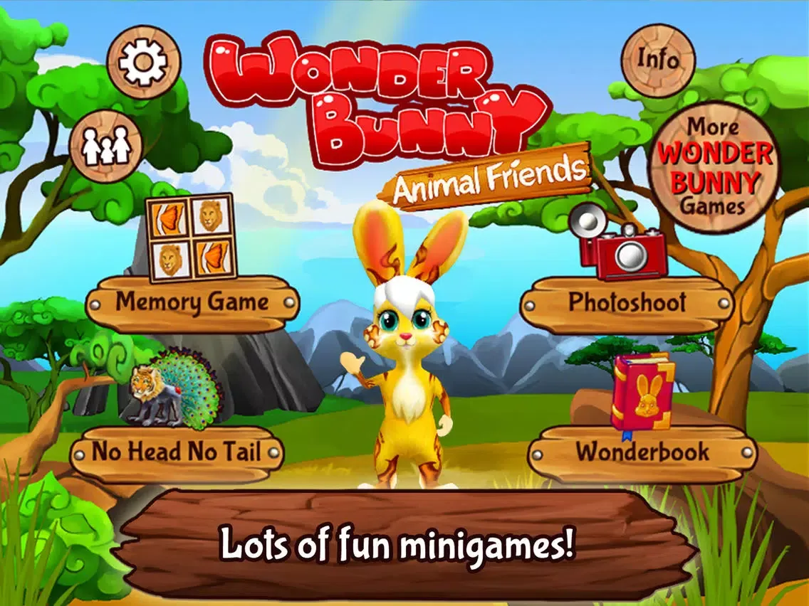 صور Wonder Bunny & Animal Friends iPad 