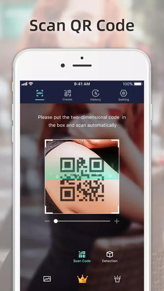 Tangkapan skrin AI Scanner - Object, QR Code
