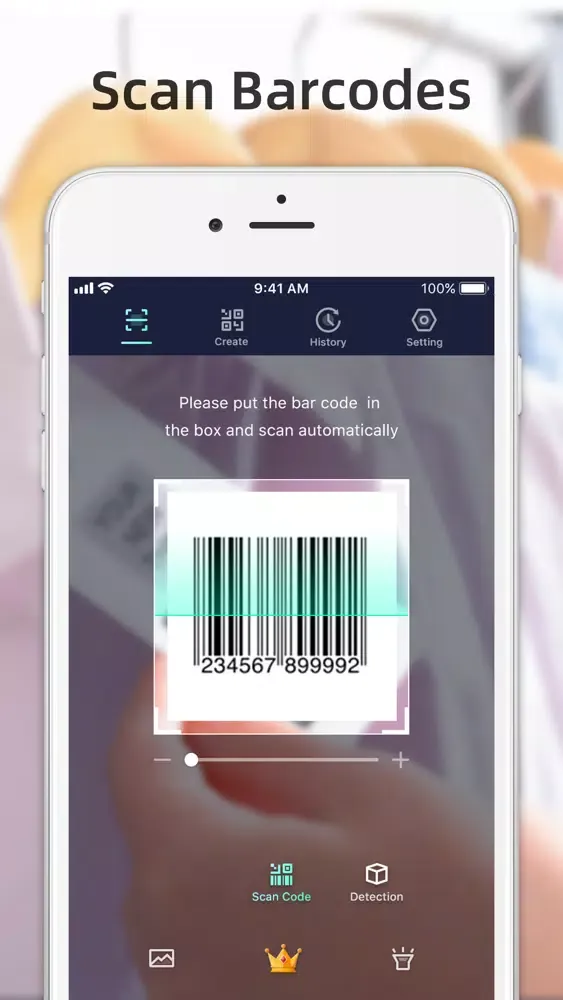 Tangkapan skrin AI Scanner - Object, QR Code