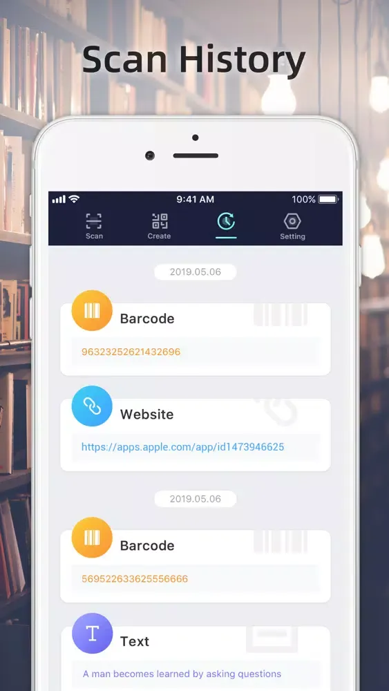 Tangkapan skrin AI Scanner - Object, QR Code