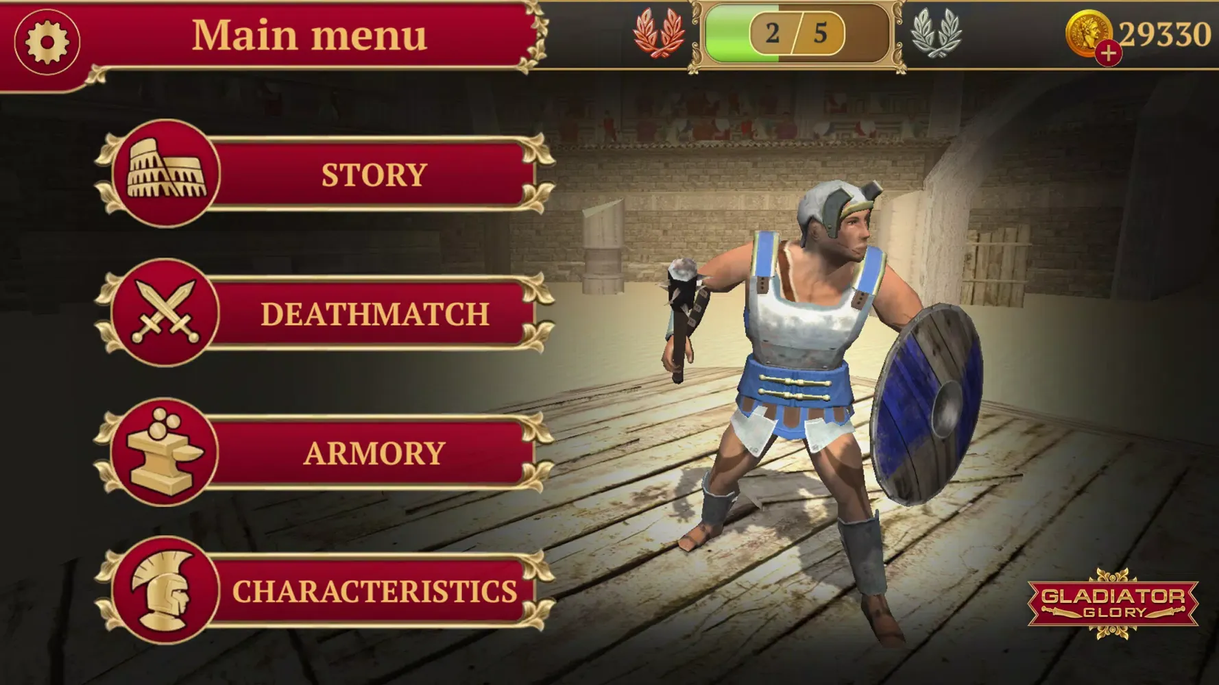Zrzuty ekranu Gladiator Glory