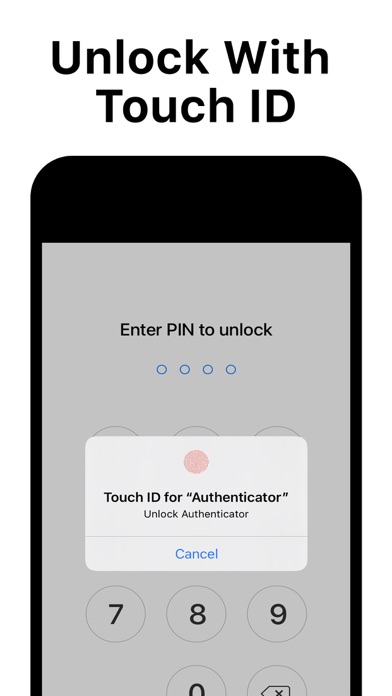 Authenticator App ' スクリーンショット