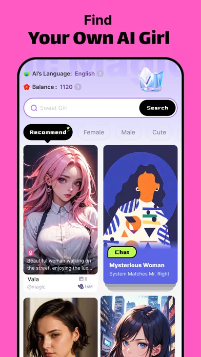 Magic: Fantasy Roleplay Chat应用截图